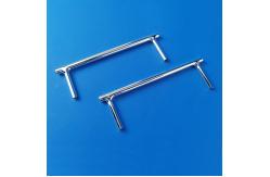China Silver Plated Quartz Glass Tube Custom Size High Temperature Resistance supplier