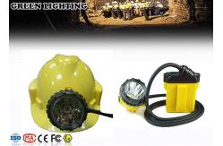 China IP68 25000Lux Brightness Rechargeable LED Headlamp With 18hours Working Time supplier