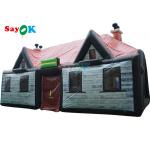 Outdoor Decorated Advertising Inflatable Bar Tent Custom Inflatable House Bar Pub for sale