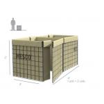 Mil 2 Defensive Barrier Hot Galvanized Fireproof for sale