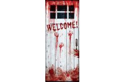 China LDPE 30”x 72”Creepy Look Door Cover Assortment supplier