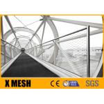ASTM Standard 60 Degree Cable Wire Netting X Tend Zoo Enclosure Mesh for sale