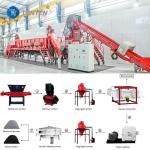 Waste Car scrap Lithium Battery Recycling Equipment Separation Line Plant for sale
