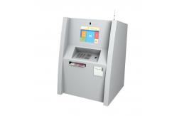 China Tabletop / Wall Mounted 10inch Mini ATM machine With Cash Dispenser supplier