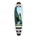 YOBANG OEM Layback Longboards New Wave Longboard Complete Skateboard - 9.75 x 38 for sale
