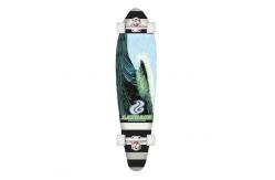 China YOBANG OEM Layback Longboards New Wave Longboard Complete Skateboard - 9.75 x 38 supplier