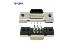 China 14 Pin SCSI Connector Straight PCB Servo Connector With Vertical Terminals supplier