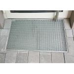 Galvanized 30mm Thickness Industrial Steel Grating Doormats Pressed Mesh 30x30mm