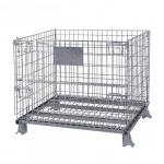 Heavy Duty 6.0mm Collapsible Wire Mesh Containers Galvanized Steel for sale