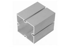 China Powder Painted Hollow Column Aluminum Extrusions Alloy 6063 / 6061 / 6005 supplier
