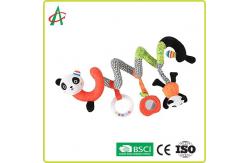 China BSCI Baby Panda Plush Spiral Toy With Mirrors Customized supplier