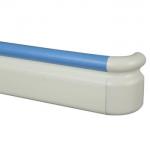 Rehabilitation Center Hospital Crash Rails , 4.0m Hospital Hallway Handrails for sale