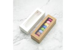 China Recycled Cardboard Porcelain Kraft Paper Packaging Box With Lid Clear Window supplier