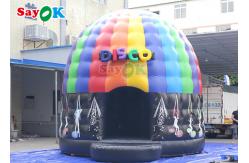 China Tarpaulin Inflatable Air Tent With LED Light PVC Party Tent Advertising supplier