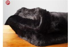 China Black Mink Throw Faux Fur Blanket Soft Classic Rectangular Eco - Friendly supplier