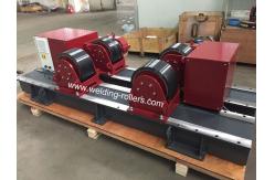 China 20T Welding Turning Rollers For Pipe Butt With PU With Bolt Adjustment supplier