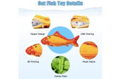 China Interactive Electronic Flopping Fish Cat Toy Amazon supplier