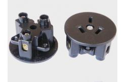 China Australia Round Electric Power Sockets , Grounding 3 Prong Power Wall Outlet supplier