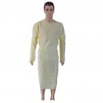 Polypropylene Yellow Disposable Isolation Gowns Medical Accessories S-5XL for sale