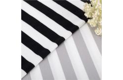China Flexible Soft Smooth Striped Cotton Fabric Easy To Dry Skin Friendly supplier