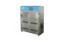 China Touch Screen 1600Hours UV Testing Machine 90%RH Humidity Range supplier