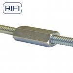 3/8 Metal Hardware Fasteners Threaded Steel Rod Coupler Galvanized