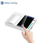 Hospital Electrocardiogram 7In Touch Screen ECG EKG Machine Digital 6 Channels for sale