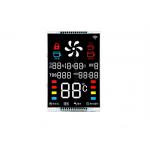Silkscreen VA Negative LCD Display / Industrial LCD Monochrome Screen Module For Equipment
