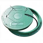 Easy Installation Composite Manhole Cover High Load Capacity Up To 40 Tons Diameter 600mm for sale