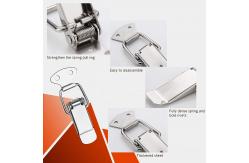 China Industrial Heavy Duty Adjustable Toggle Latch For Secure And Precise Clamping supplier