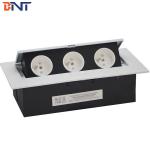 Sample Available Silver Color With French Standard Plug Table  Flip Up Hidden Socket for sale