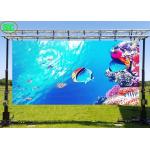 Die-Casting Aluminum Screen Customizable Full Color Outdoor LED P3.91 IP43 Advertising Screen SMD2121 for sale