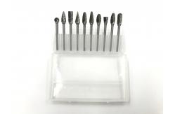China Double Cut Tungsten Carbide Burr Set High Strength 3*6mm Carbide Grinding Bits supplier