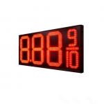 12 INCH RED COLOR FOUR DIGITS LED GAS PRICE DISPLAY FOR PETROL STATION for sale