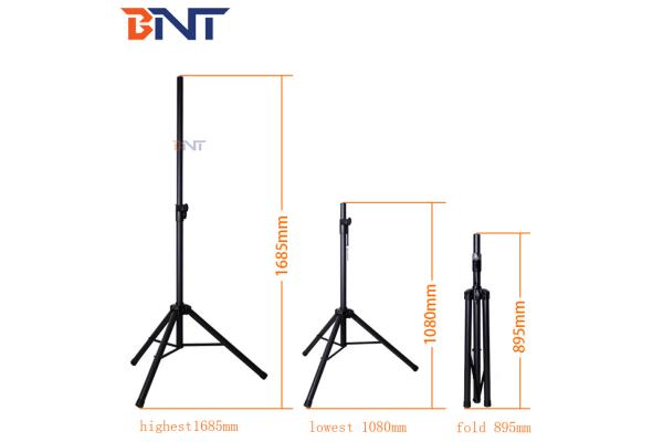 60kg bearing thick plastic tray 1685mm height Enhanced speaker three-legged bracket