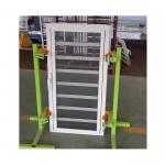Aluminium Fixed Louver Glass Window Tempered Glass Manual Operation Custom for sale