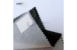 China Woven Fusible Shirt Interlining For Trousers Jackets 150cm Width supplier