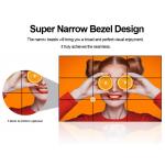 Lcd Video Wall Indoor videowall monitor advertising display narrow bezel 4K HD 2x3 3x3 panels mulit splicing screens for sale