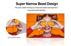 China Splicing Screen Narrow Bezel LCD Video Wall Display 55 Inch High Resolution supplier