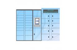 China Food Icecream Refrigerated Locker Smart Cabinet 24Hours Self Service supplier