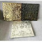 SS304 Water Ripple Clip In Ceiling Hotel Decoration Ceiling Panel for sale