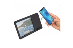 China Multiscene 10W Wireless Charger Photo Frame , Ultraportable Charging Picture Frame supplier