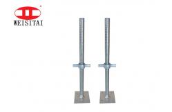 China Steel Hollow Or Solid Scaffolding Screw Jack Base For Construction Building supplier