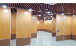 China Operable Plywood Soundproof Office Partition Walls 65 mm Thickness supplier