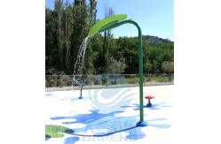 China Sprig Trapa Leaf Waterfall Swimming Pool Fountain SS 304 For Splash Park supplier