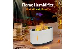 China Tranquil Flame Humidifier Bluetooth Remote LED Aromatherapy Customized 150ml supplier