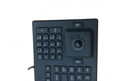 China IEC 60512-4 106 Keys Waterproof Mechanical Keyboard 100mA PS2 With Trackball supplier