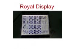 China Monochrome Segment 6 Digits Custom Fuel Dispenser LCD Display supplier