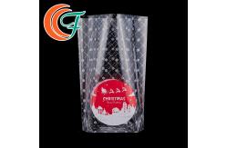 China Logo Printed Plastic Christmas Packaging Bags Biodegradable Resealable Poly supplier