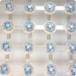 T20-1L Transparent Led Mesh Display Outdoor SMD3535 For Building Surface